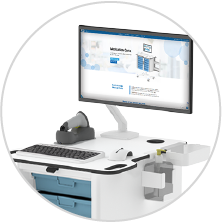 Articulated Monitor Arm Sanitiser
